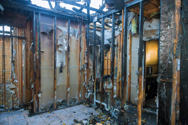 Professional Smoke Damage Removal technician working in Norman, OK